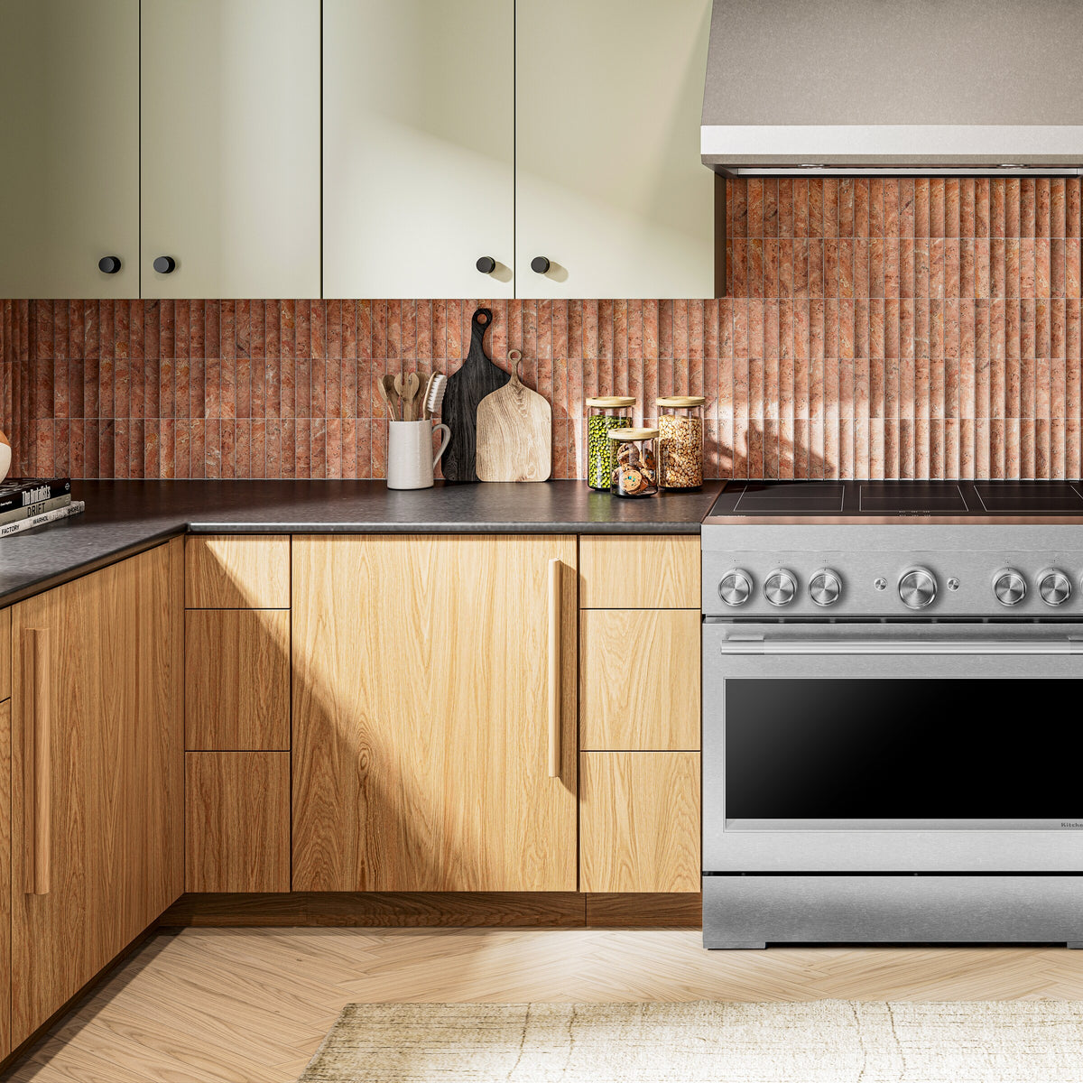 36-Inch 6-Element Induction Freestanding Commercial-Style Range with Air Fry