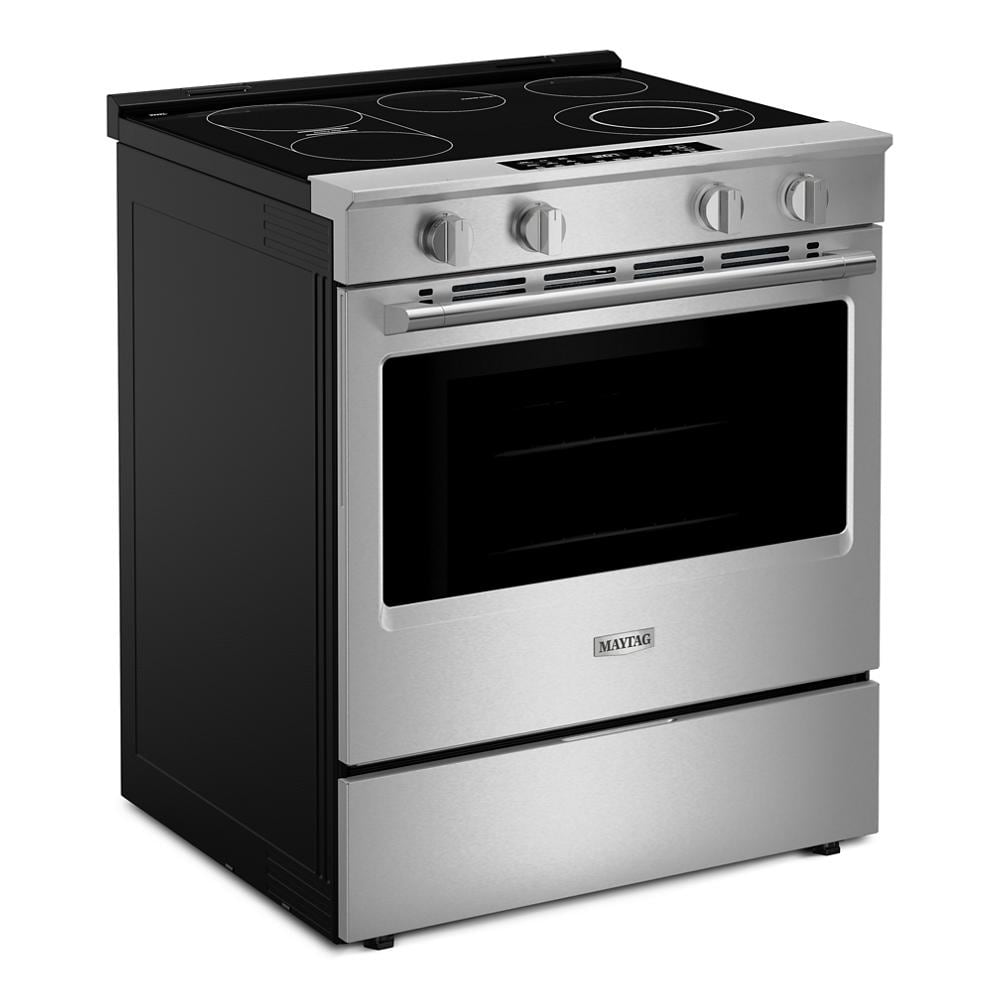 30-Inch Wide Slide-In Electric Range with Grill Mode and No Preheat Air Fry - 5.3 Cu. Ft.