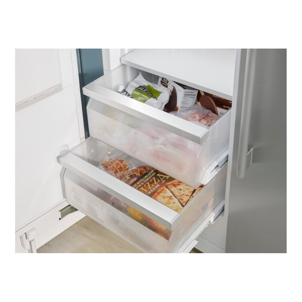 Freedom®, Built-in Freezer Column, 24_IN, Panel Ready, External Ice & Water Dispenser, Left Hinge