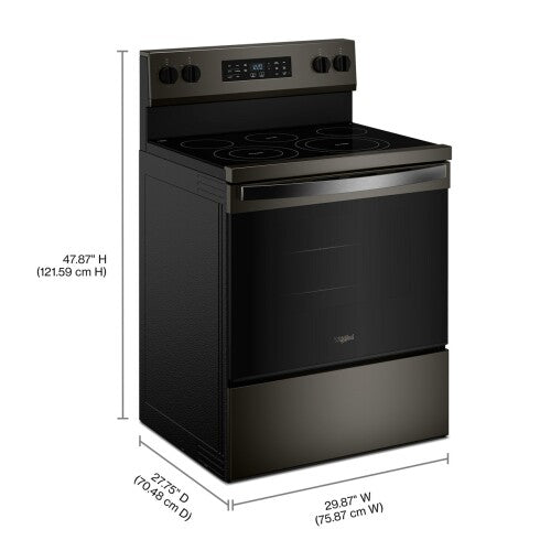 30-inch Electric Range with Air Cooking Technology