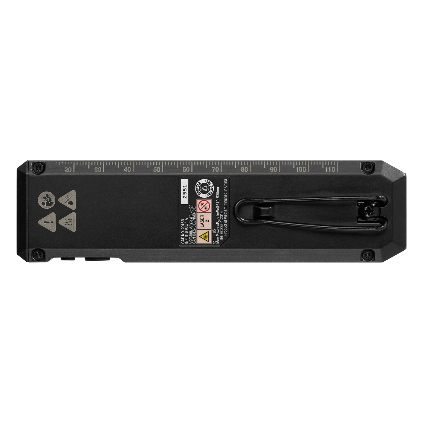 Milwaukee Milwaukee® Rechargeable Flat Flashlight w/ Green Laser