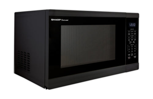 Black countertop microwave with digital display and precise cook sensor in Microwaves and Kitchen & Kitchenware collections