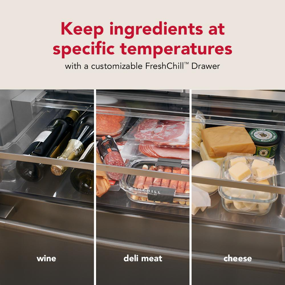 Counter-Depth French Door Refrigerator with External Water Dispenser