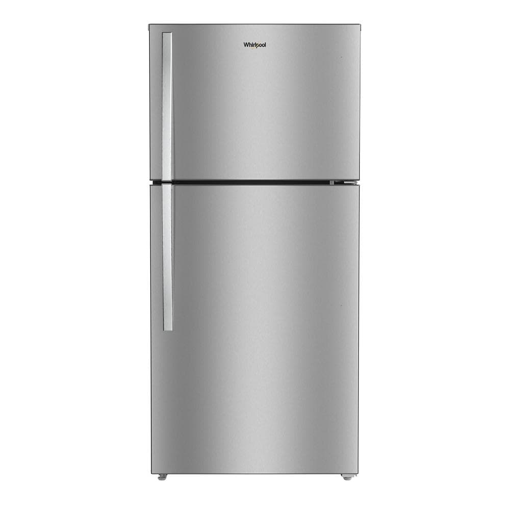 29.5-inch wide stainless steel top freezer refrigerator in appliances collection for kitchen and home improvement