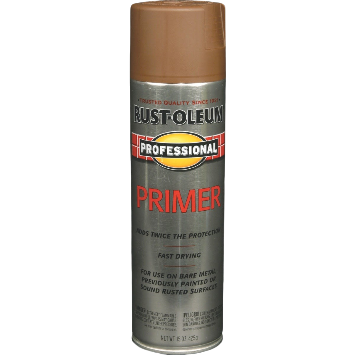 Rust-Oleum Professional red oxide spray primer for metal, wood, and masonry in paint and home improvement supplies