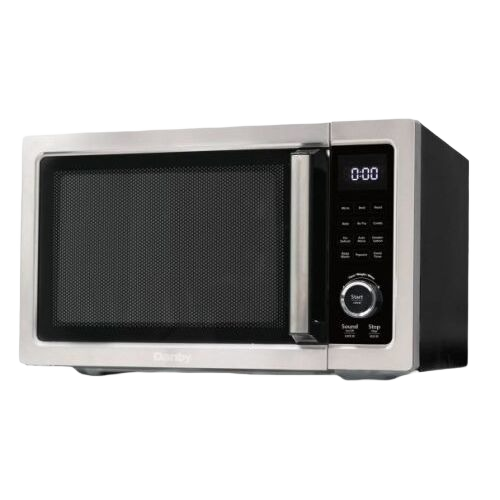 Stainless steel microwave with digital display and multifunction control panel in Microwaves and Kitchen & Kitchenware collections