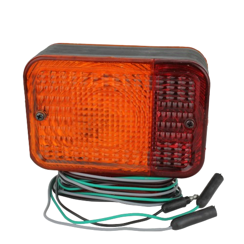 Left side amber and red warning lamp with wiring for John Deere equipment in Parts & Lubricants under $100 collections