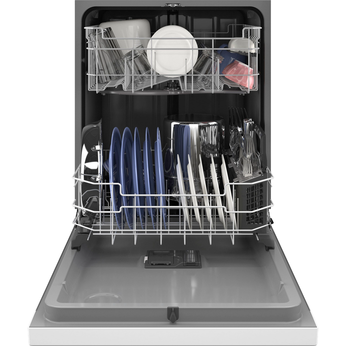 GE® ENERGY STAR® Front Control with Plastic Interior Dishwasher with Sanitize Cycle & Dry Boost