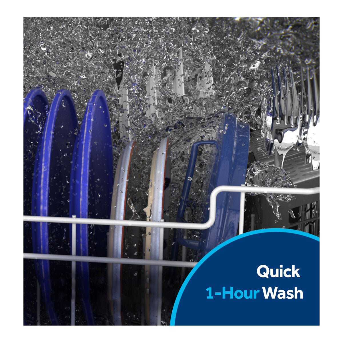 GE® Dishwasher with Front Controls