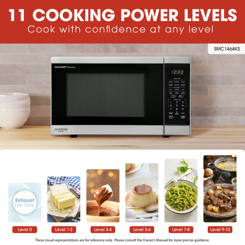 1.4 CF Countertop Microwave Oven, Orville Redenbacher's Certified