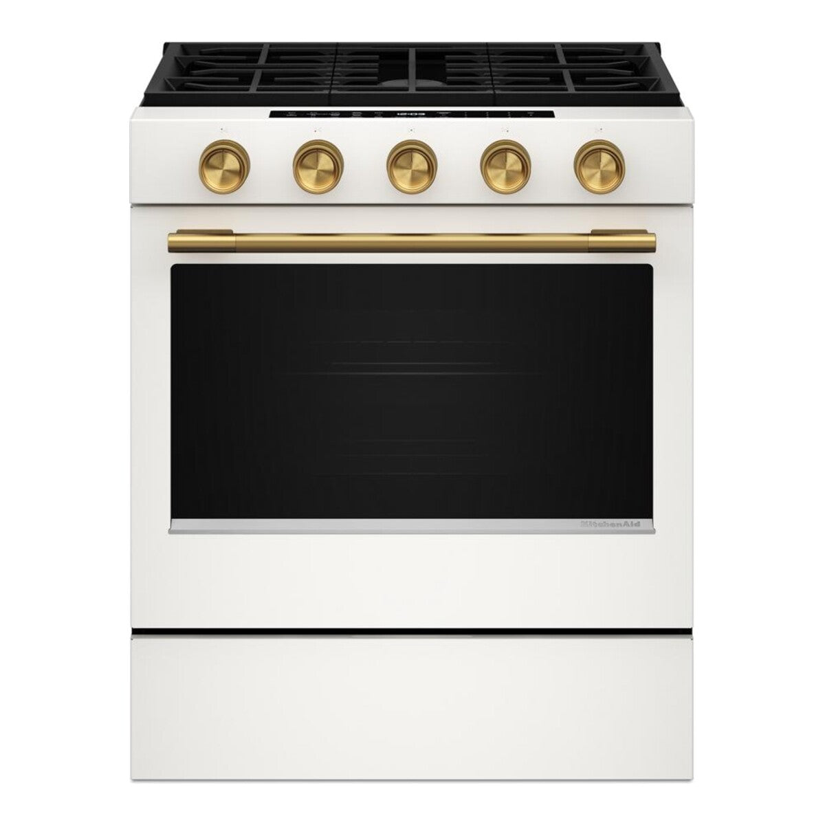 5.0 Cu. Ft. Smart Slide-in Gas Range with Convection Cooking Modes and 2-in-1 Burner