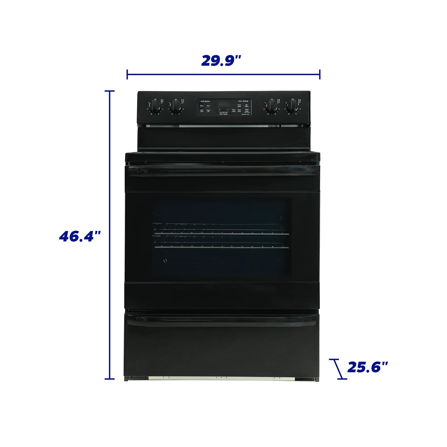 Element Electronics 5.2 cu. ft. 30" Electric Range (EER34MSCB)