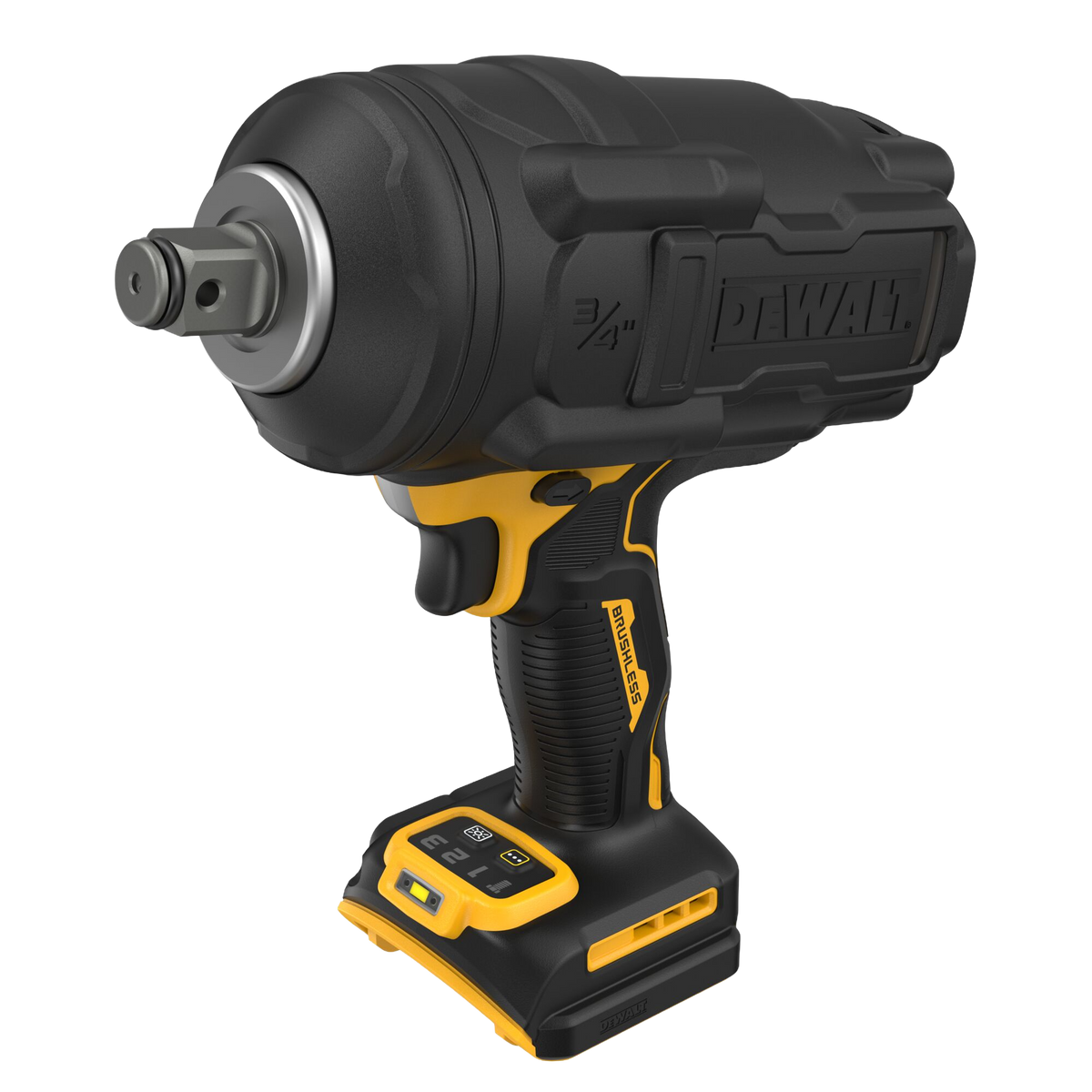 DEWALT 20V MAX* XR® Brushless Cordless 3/4" High Torque Impact Wrench w/Hog Ring Anvil (Tool Only)