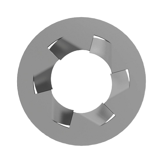 John Deere H143731 12 mm (0.472") Push Nut, 5-Pack