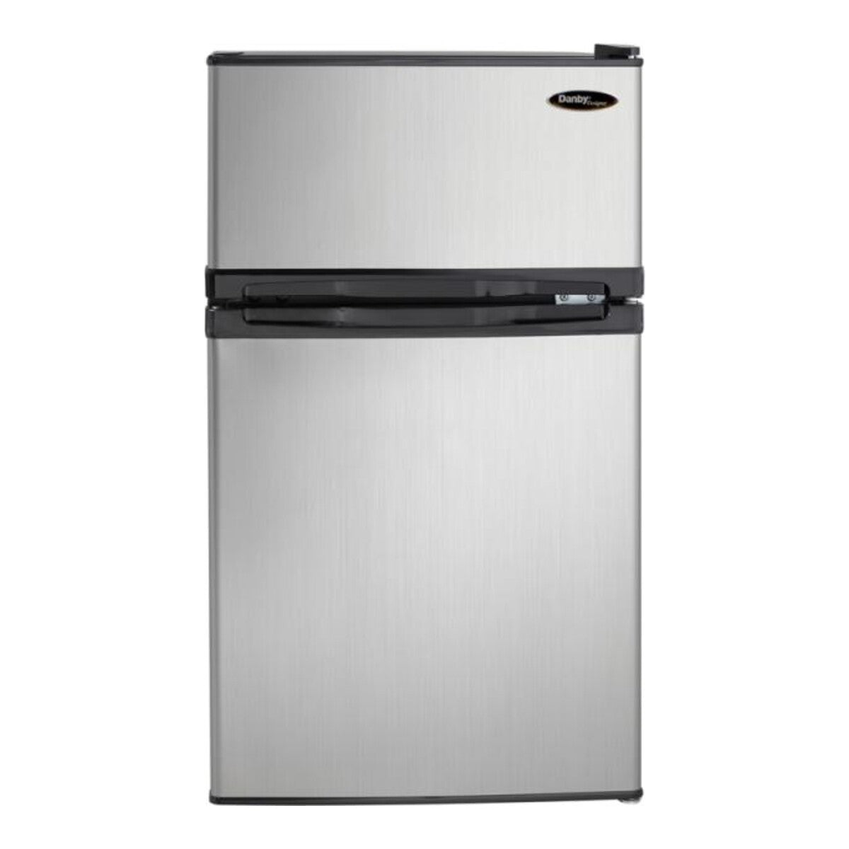 Danby Designer 3.1 cu. ft. 2-door Compact Fridge in Stainless Steel Look - DCR031B1BSLDD