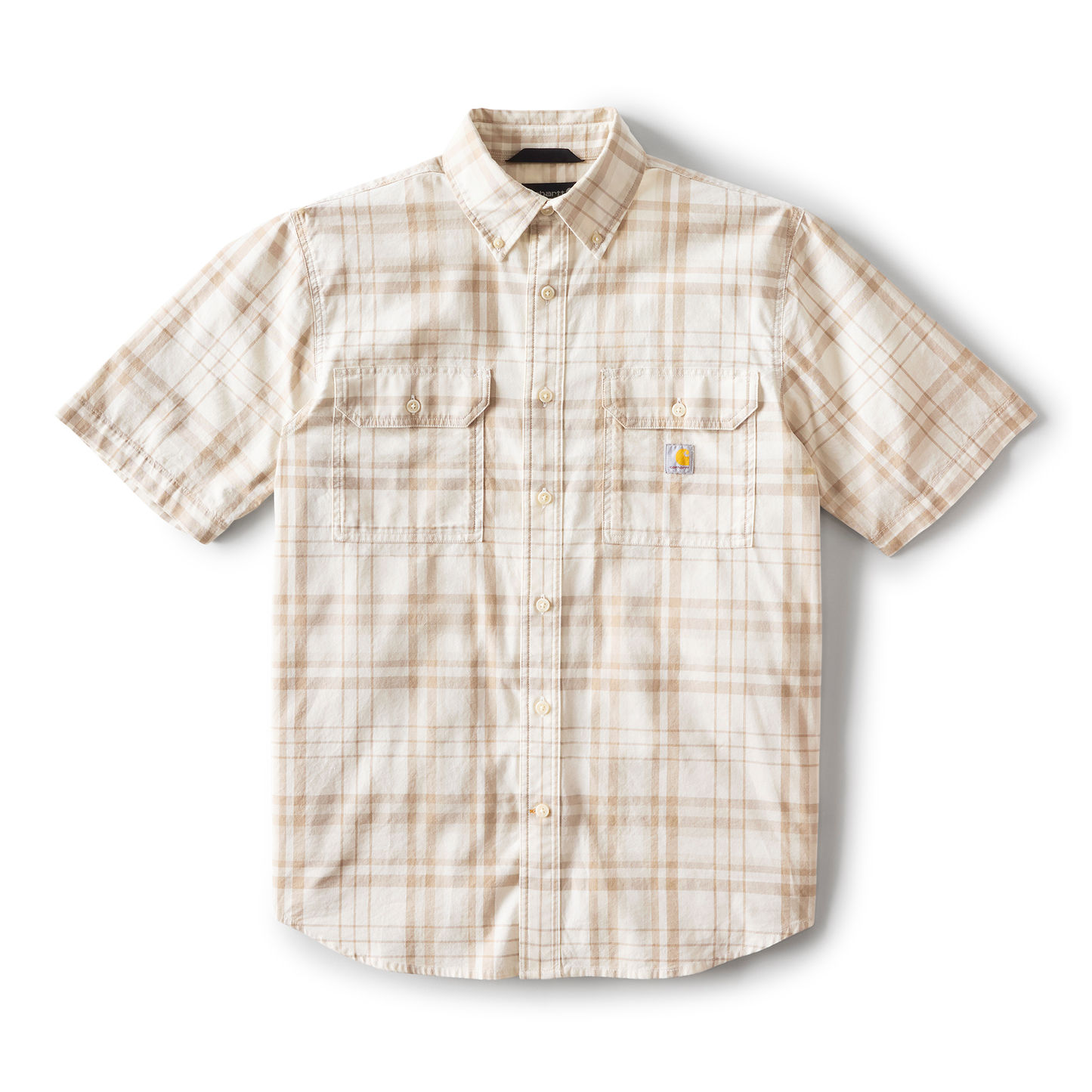 Carhartt Men's Fort Loose Short-Sleeve Plaid Shirt
