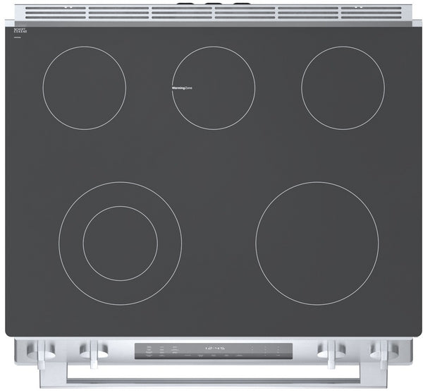 800 Series, Electric Slide-in Range, 30'', Stainless Steel