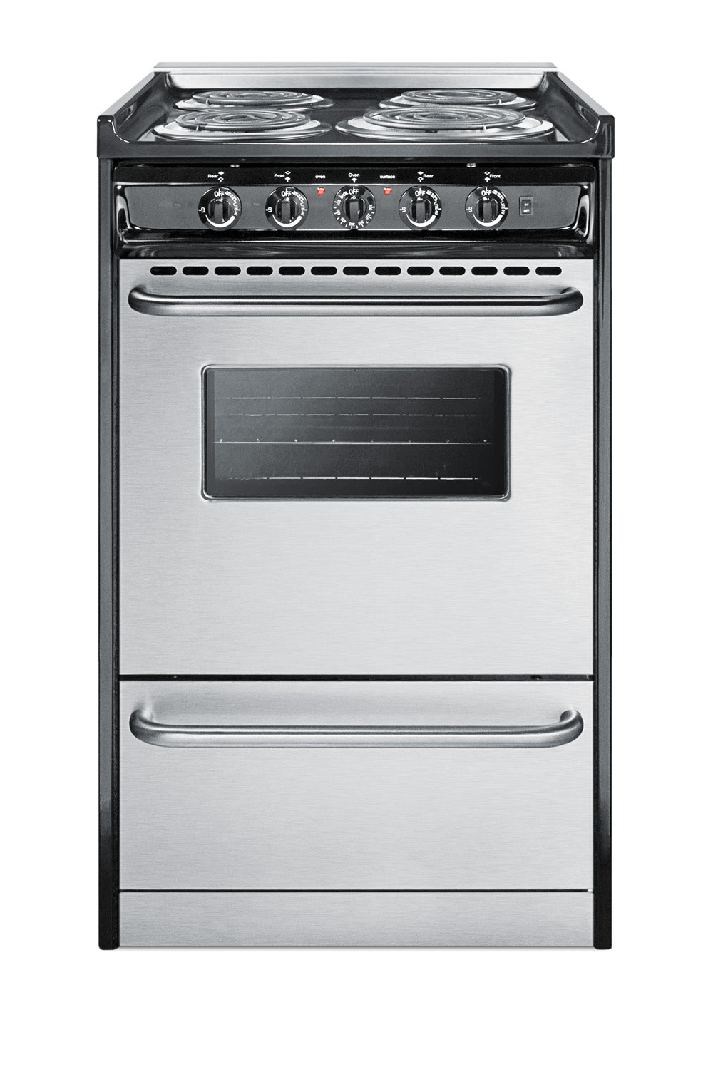 20" Wide Electric Coil Range