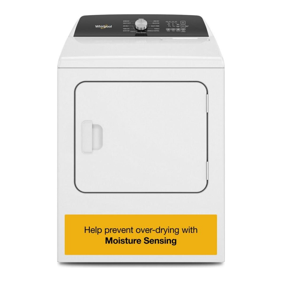 7.0 Cu. Ft. Top Load Gas Moisture Sensing Dryer with Steam