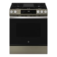 GE® 30" Slide-In Front-Control Convection Gas Range with No Preheat Air Fry and EasyWash™ Oven Tray
