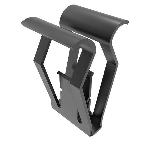 Black metal single clip for John Deere parts in hardware and John Deere parts & accessories collections under $50