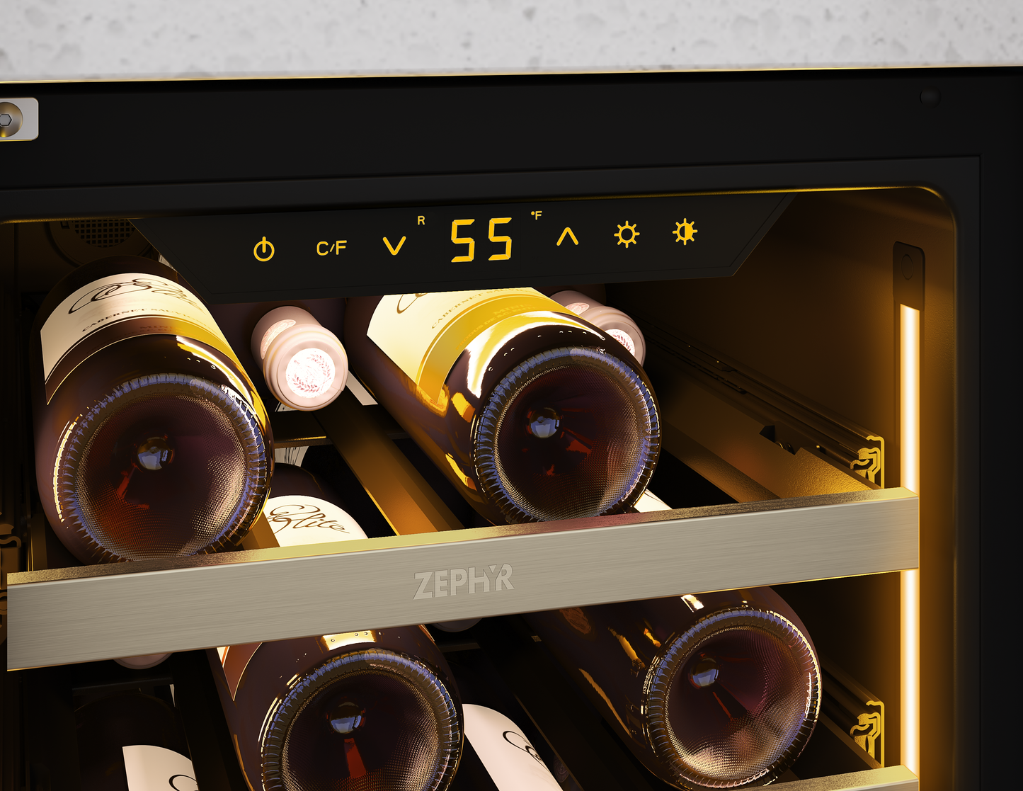 Wine Cooler 15", Reversible, Single Zone
