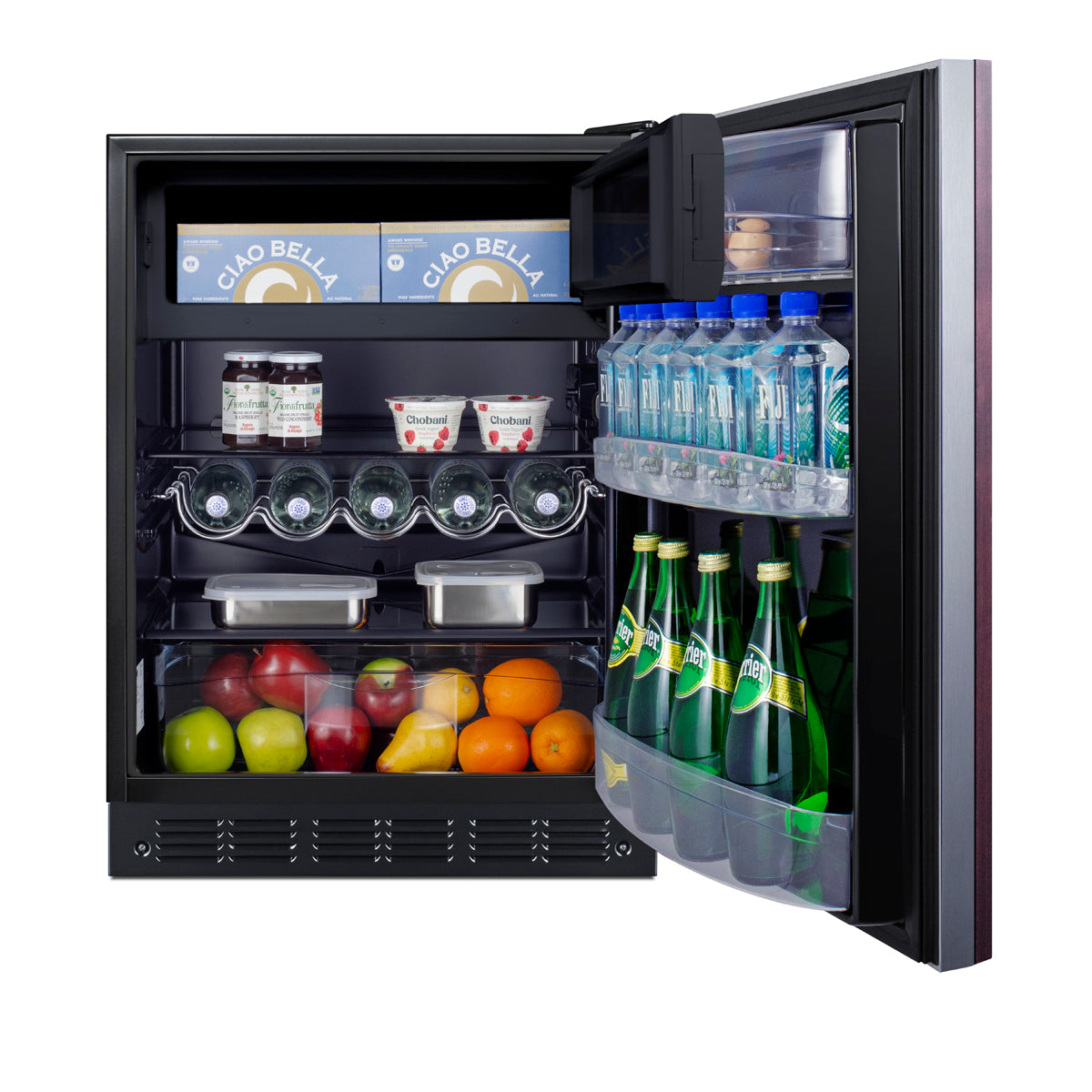 24" Wide Refrigerator-Freezer, ADA Compliant (Panel Not Included)