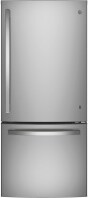 GE® ENERGY STAR® 20.9 Cu. Ft. Bottom-Freezer Refrigerator