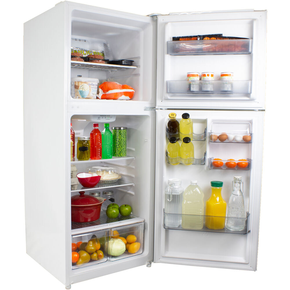10.1 CuFt. Refrigerator, Glass Shelves, Crisper, Frost Free, ESTAR