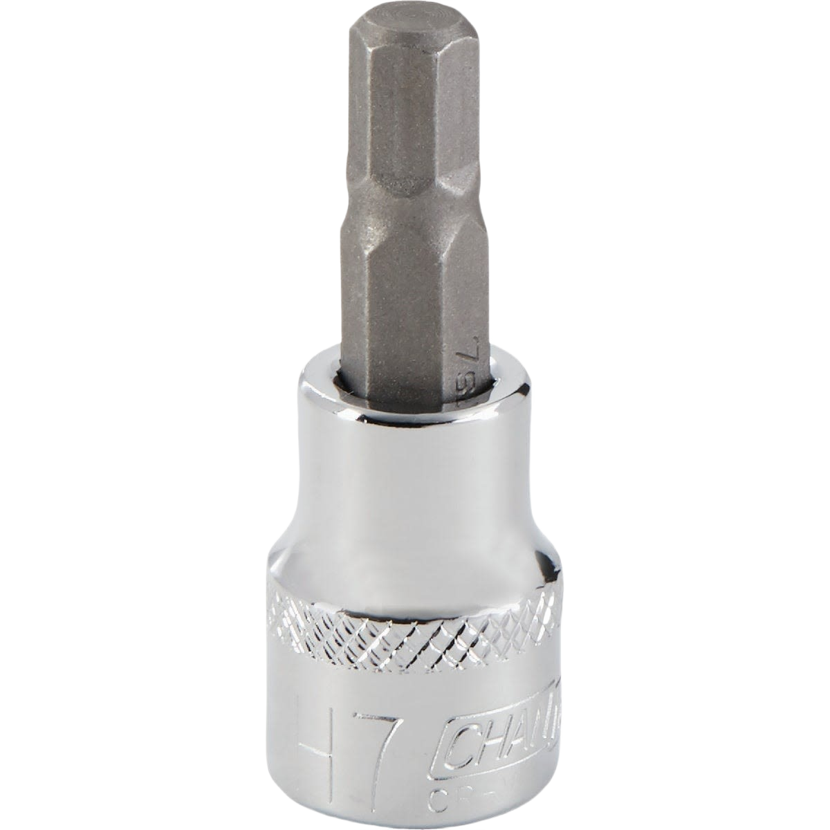 7mm 6-point hex bit socket with textured grip and chrome vanadium steel for woodworking hand tools under $50