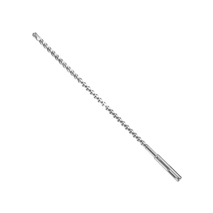 Carbide-tipped SDS-Plus rotary hammer drill bit designed for heavy-duty concrete drilling in power tool accessories.