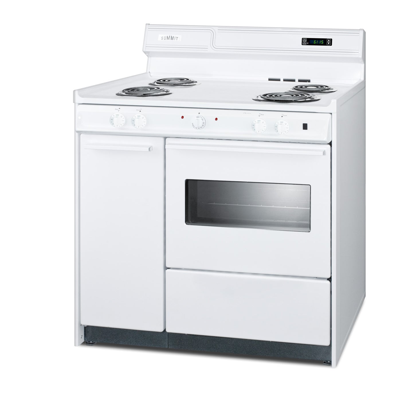 36" Wide Electric Coil Top Range
