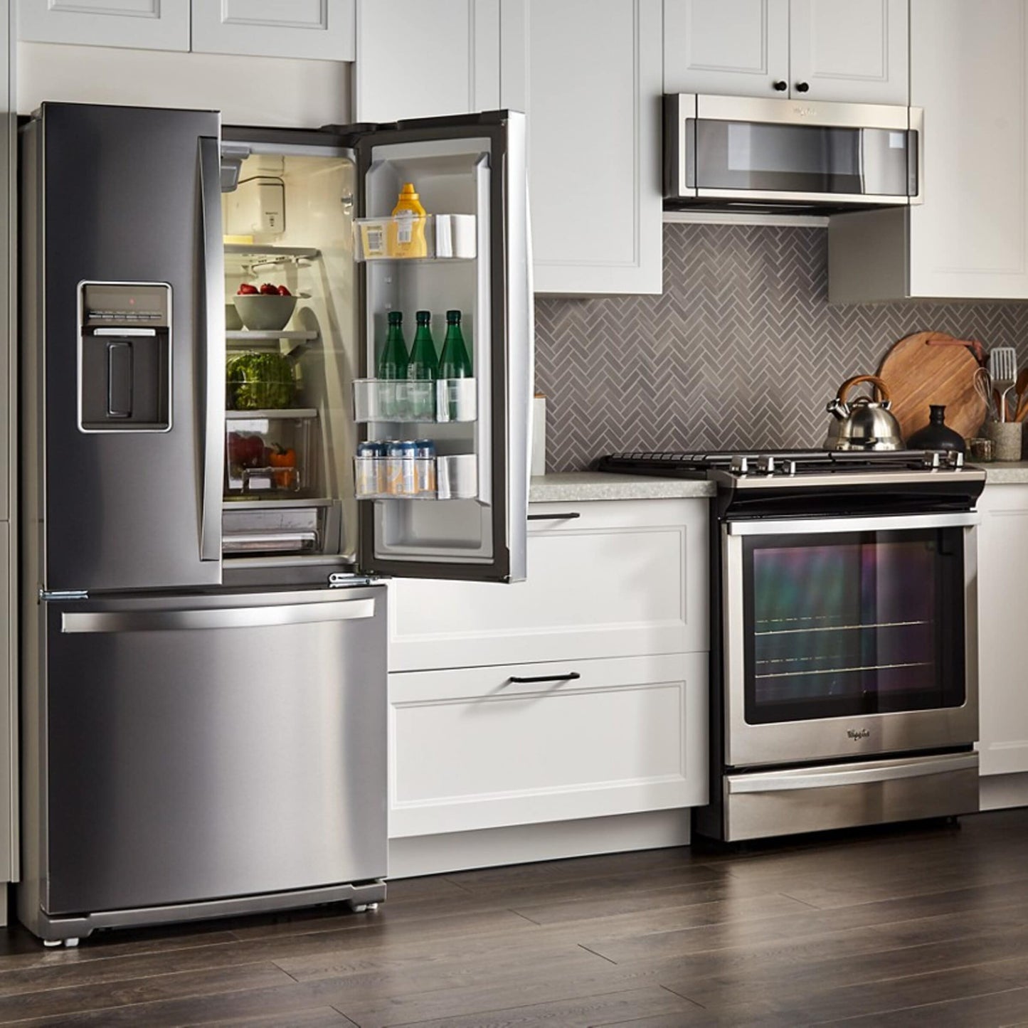 30-inch Wide French Door Refrigerator - 20 cu. ft.