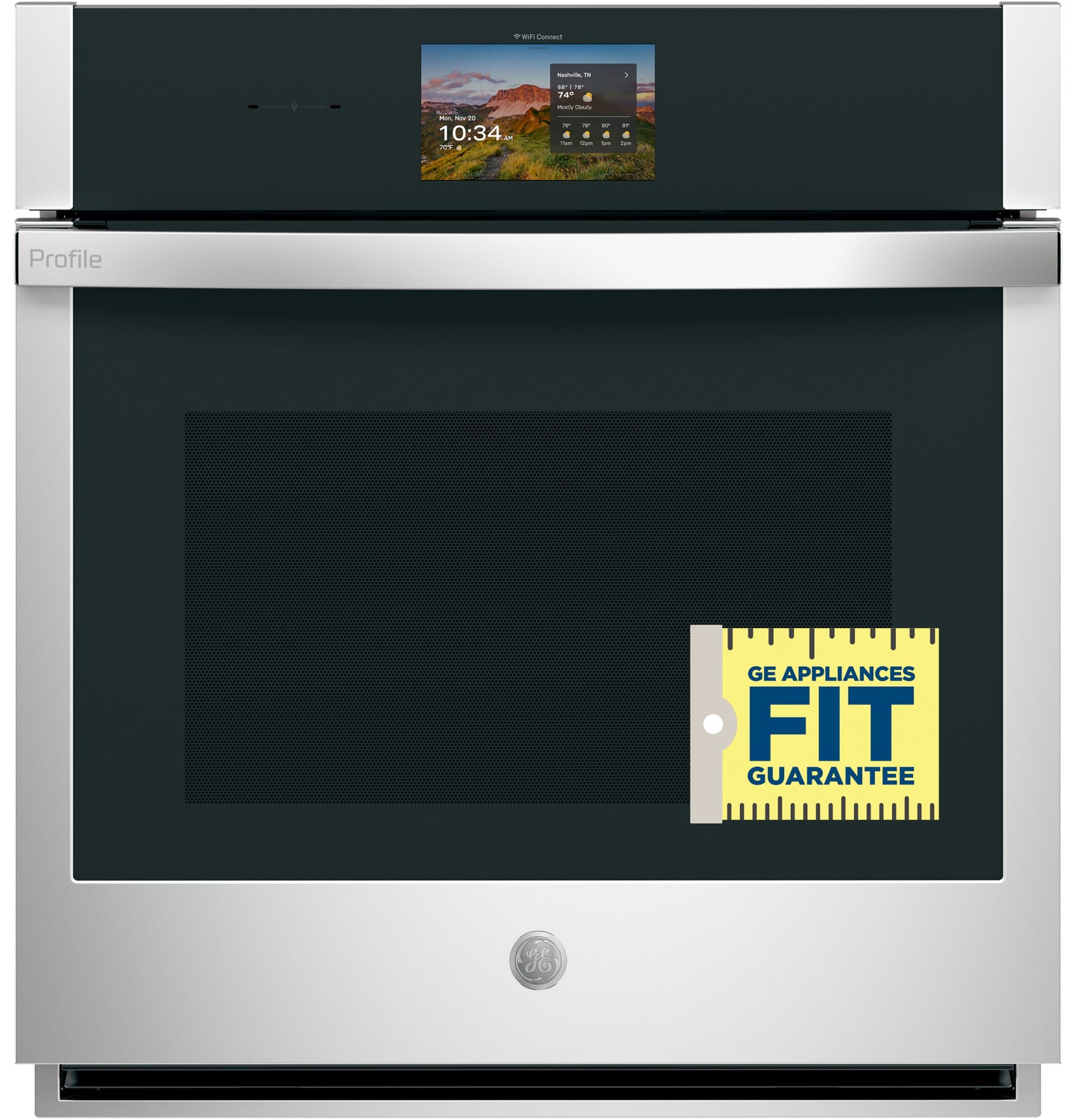 GE Profile™ 27" Smart Built-In Convection Single Wall Oven