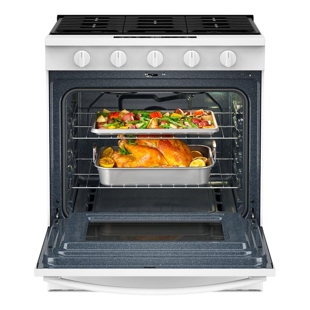 30-inch Gas Smart Range with Air Cooking Technology