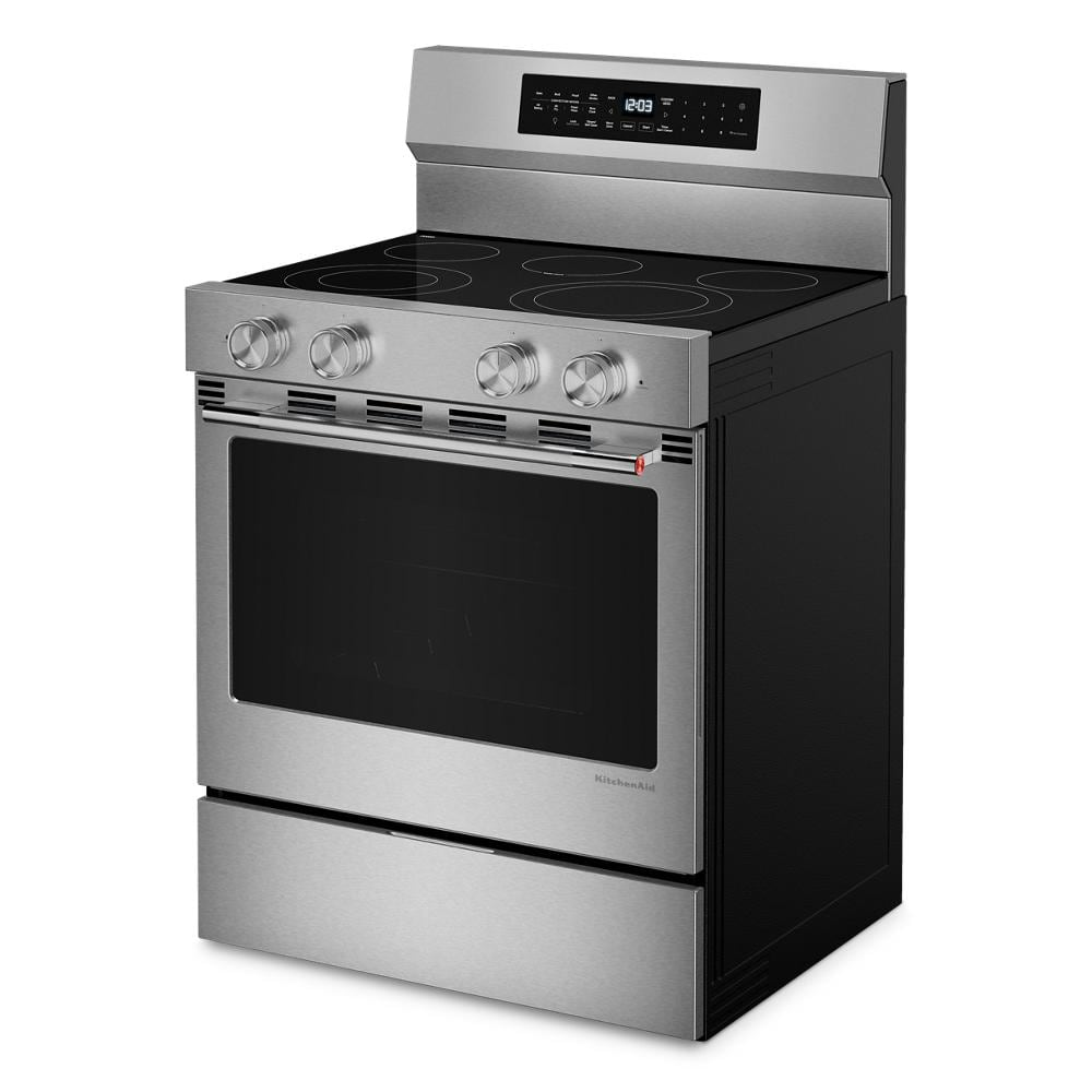 5.3 Cu. Ft. Smart Freestanding Electric Range with Convection Cooking Modes