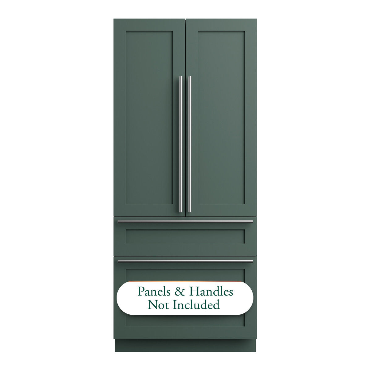 CAFE™ 36" Panel-Ready Integrated French-Door Refrigerator