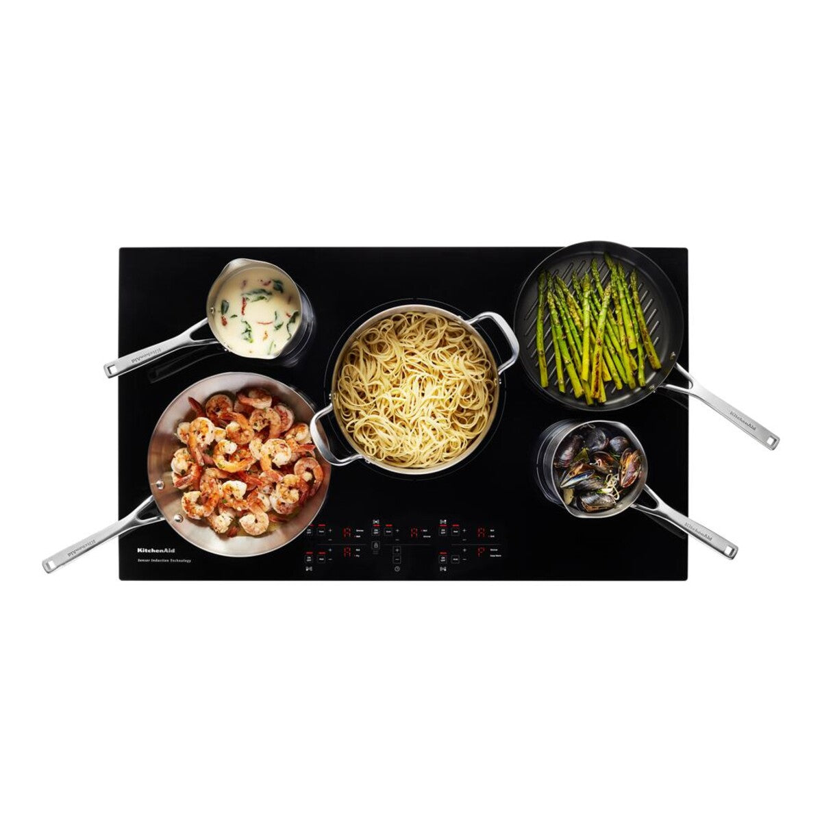 36-Inch 5-Element Sensor Induction Cooktop