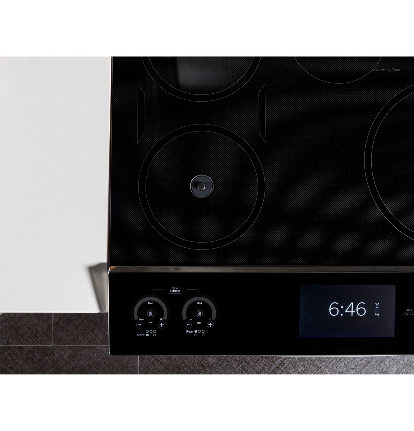 GE Profile™ 30" Smart Slide-In Front-Control Induction Fingerprint Resistant Range with In Oven Camera