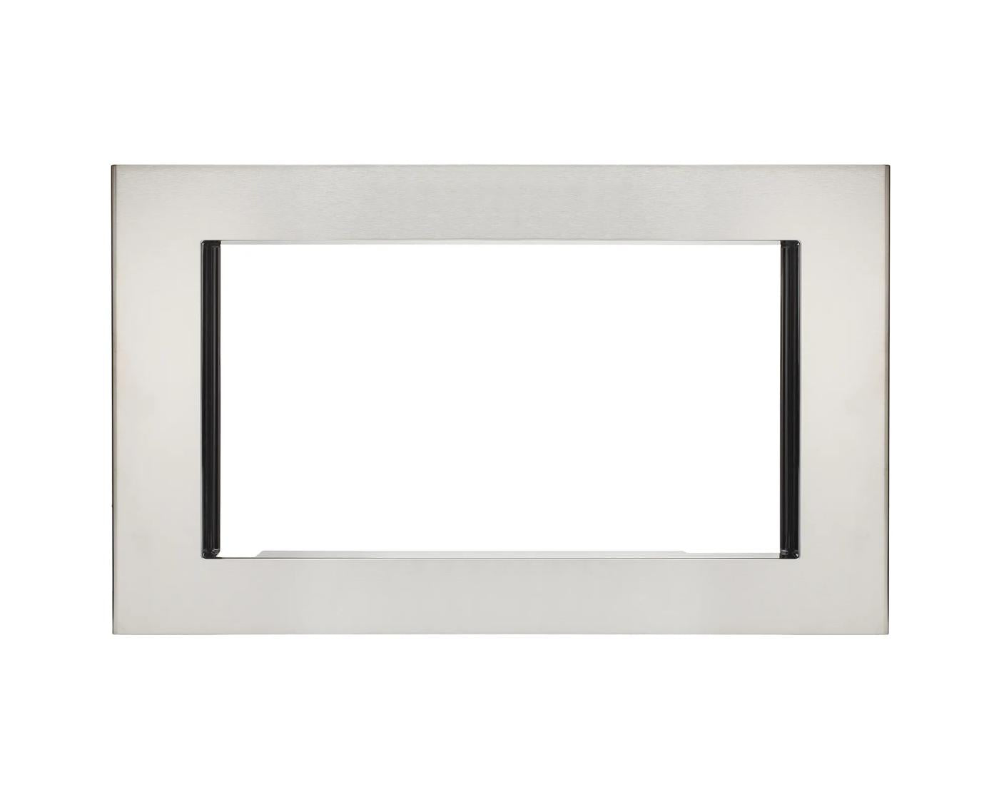 Stainless steel trim kit for 30 inch built-in microwave in appliance parts and kitchen collections
