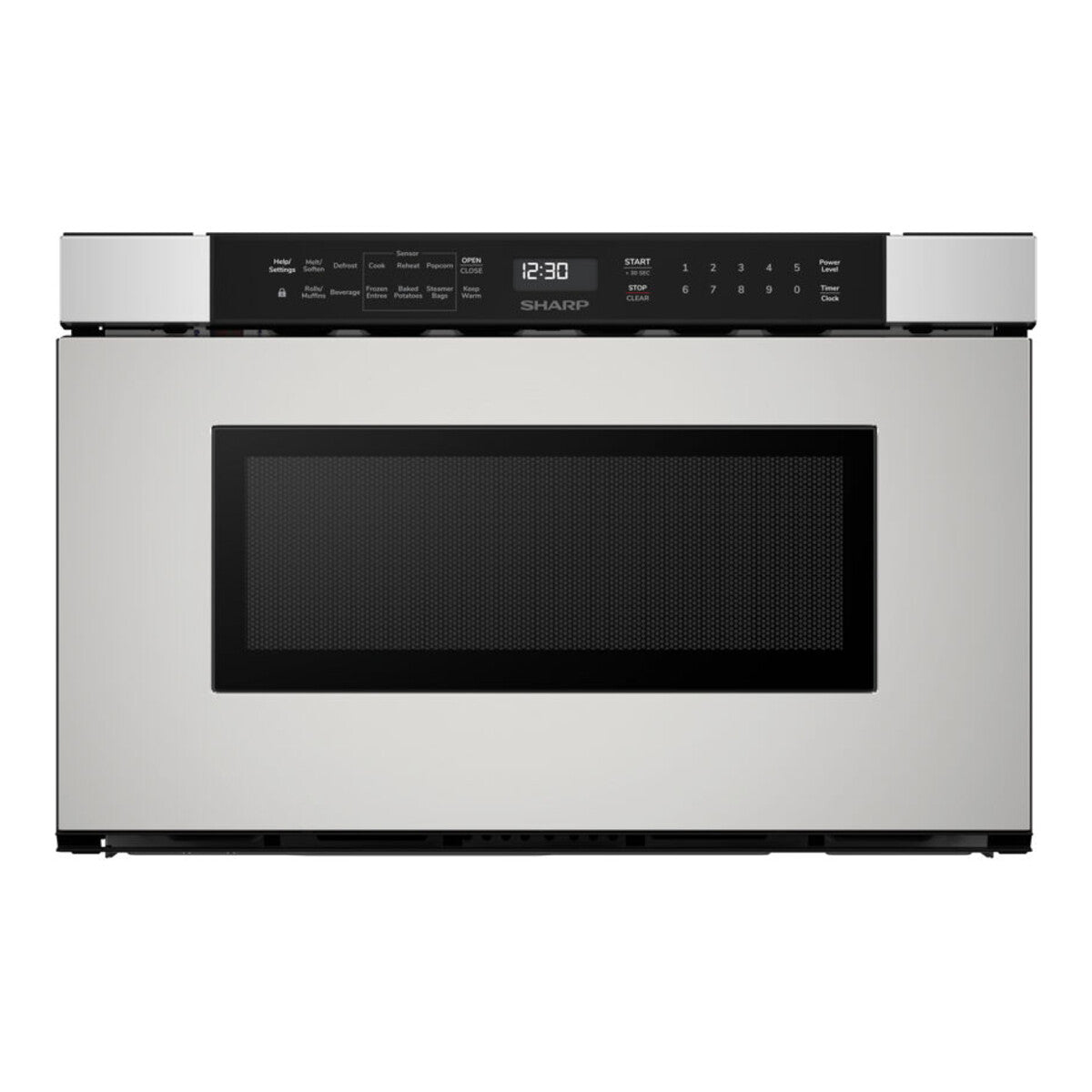 24" / 1.2 CF Microwave Drawer, Easy Touch Open