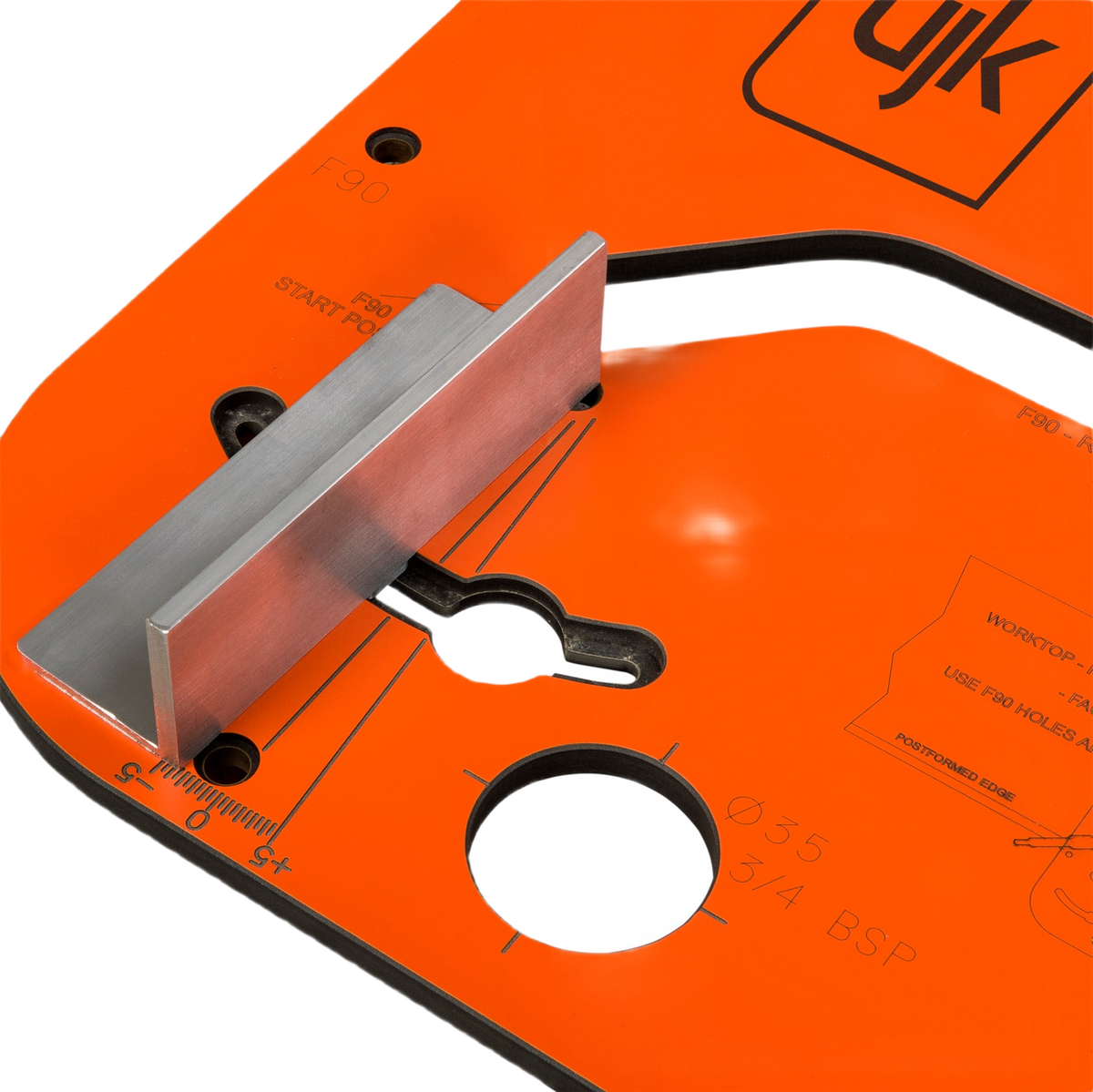 UJK Angle Adjustment Plate For Worktop Jigs