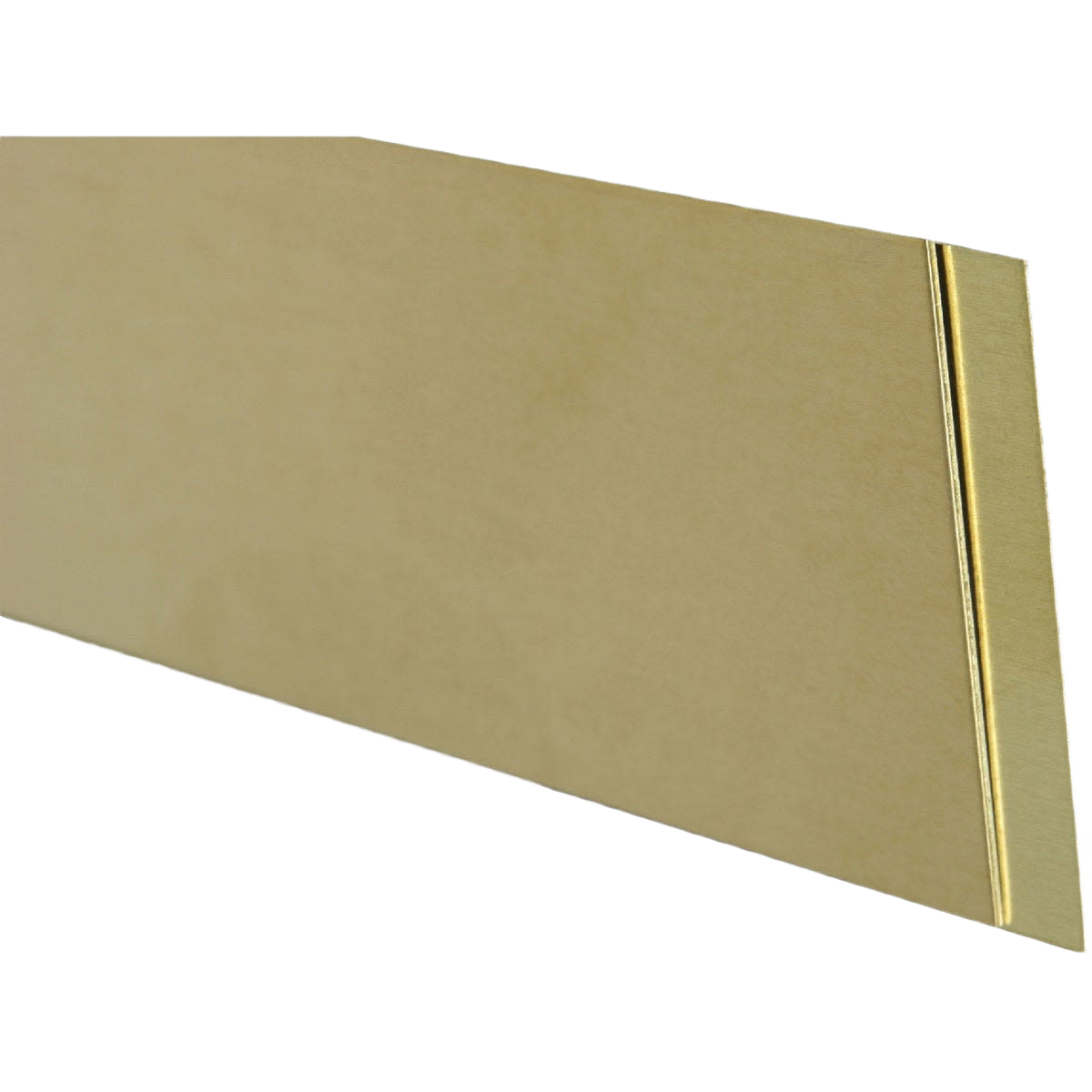 Brass strip stock with 0.064" thickness for versatile use in hardware and home improvement under $50 collections