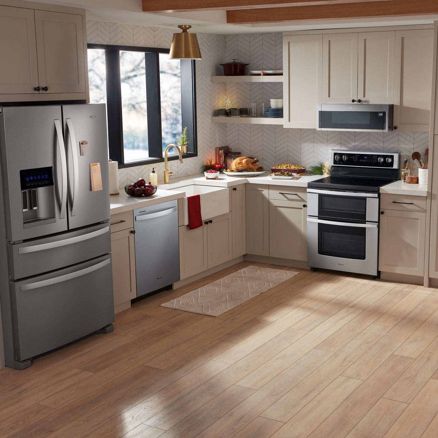 6.7 Cu. Ft. Electric Double Oven Range with True Convection