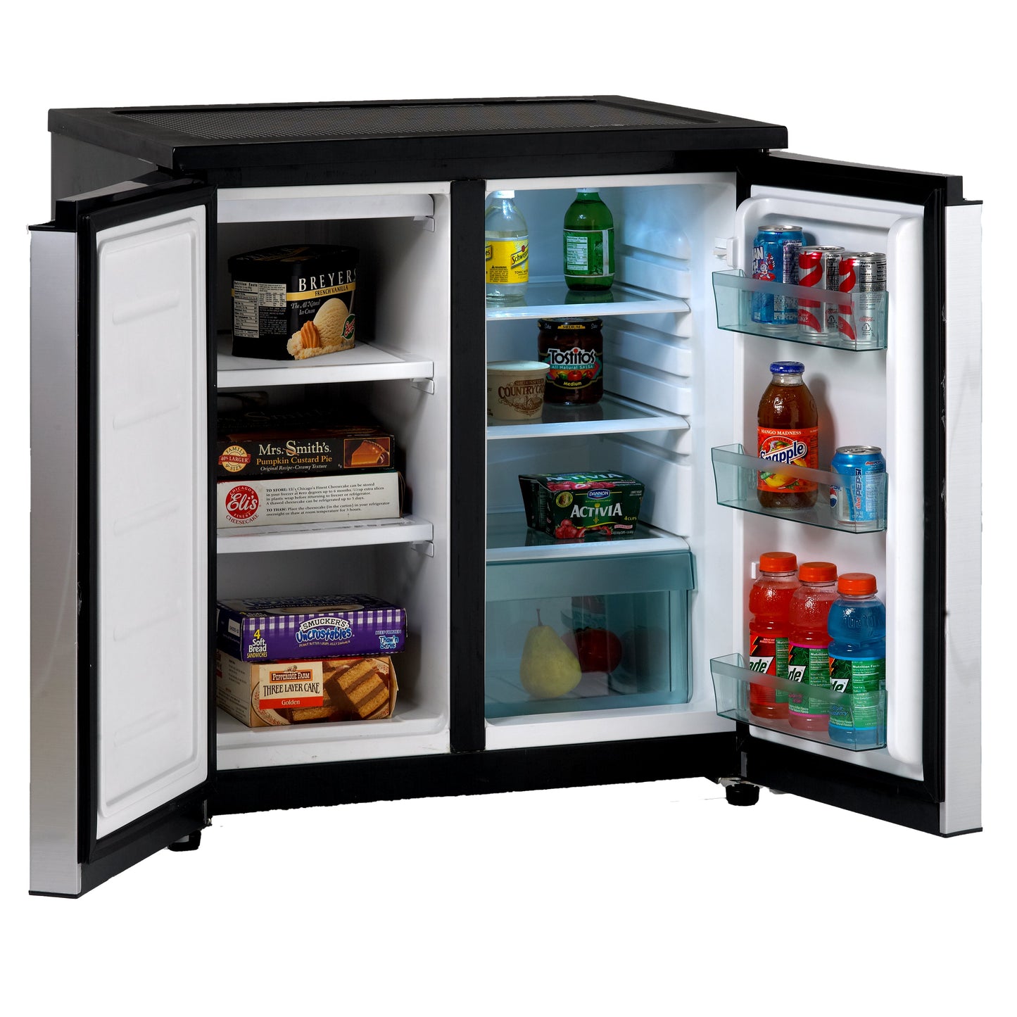Avanti 5.5 cu. ft. Compact Refrigerator - Stainless Steel
