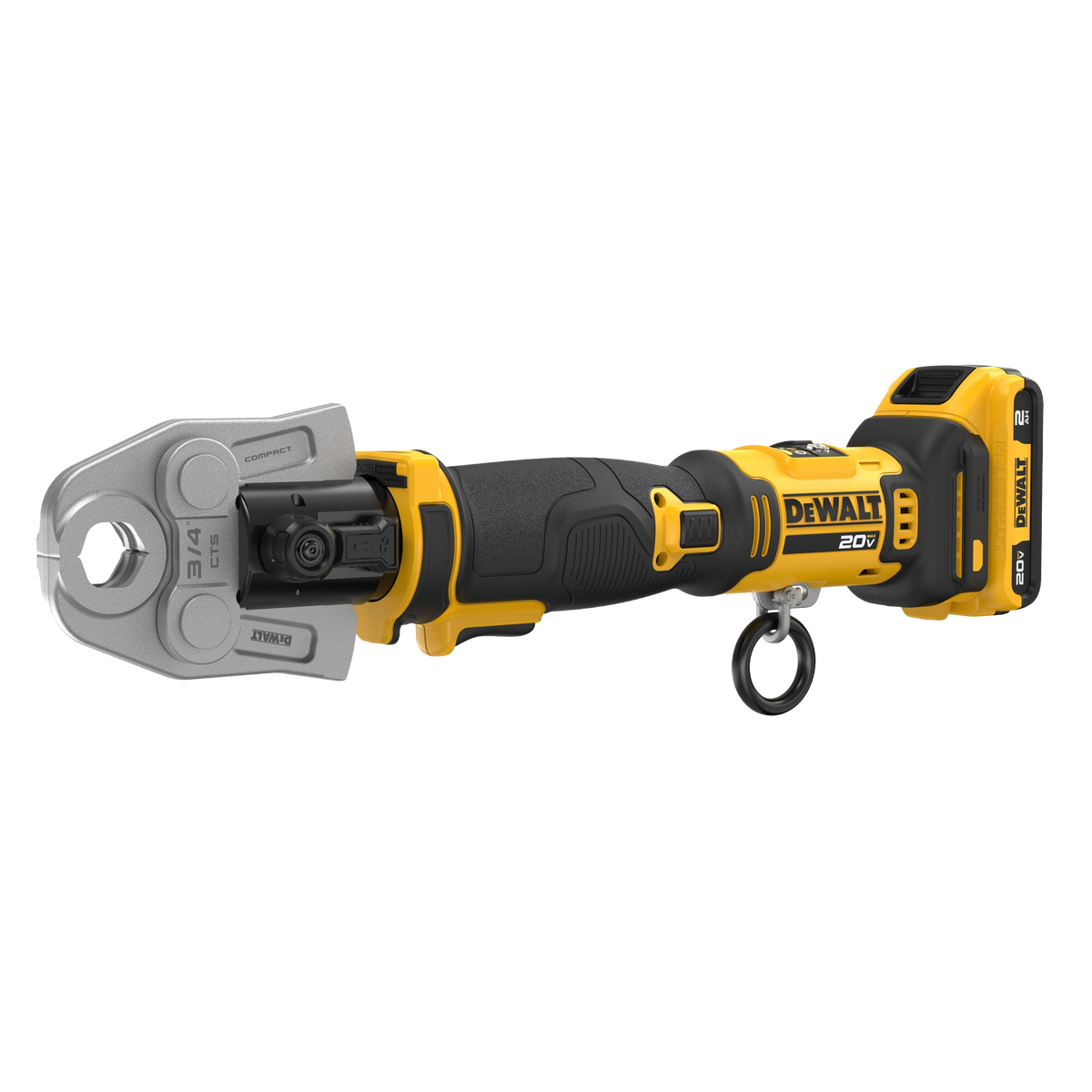 DEWALT 20V MAX* Compact Press Tool Kit w/CTS Jaws