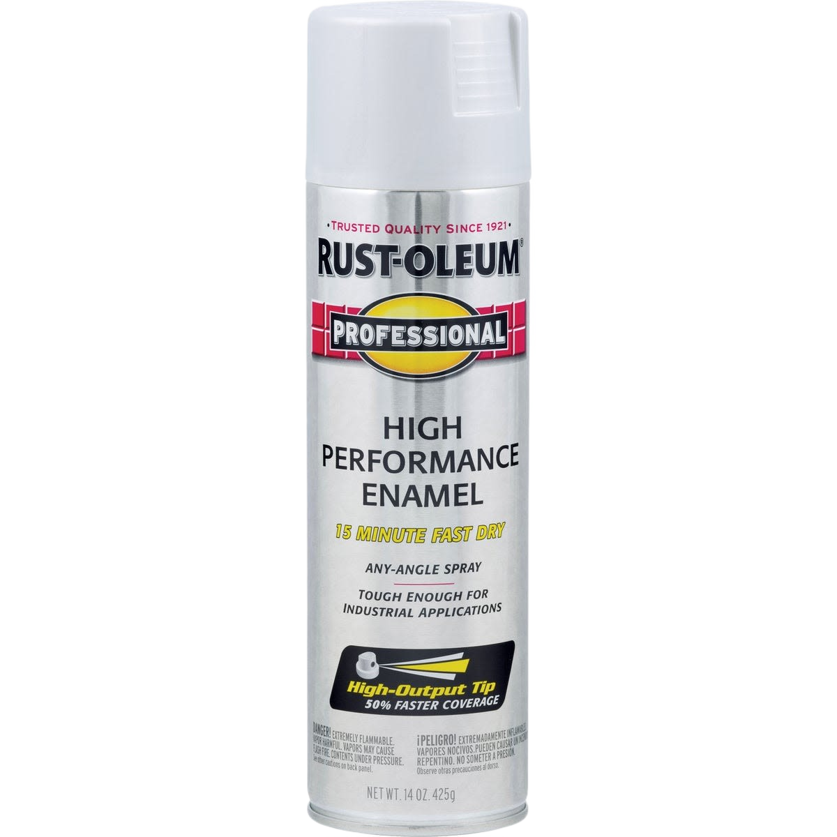 Rust-Oleum 14 oz professional aluminum spray paint can for home improvement and industrial use under $50