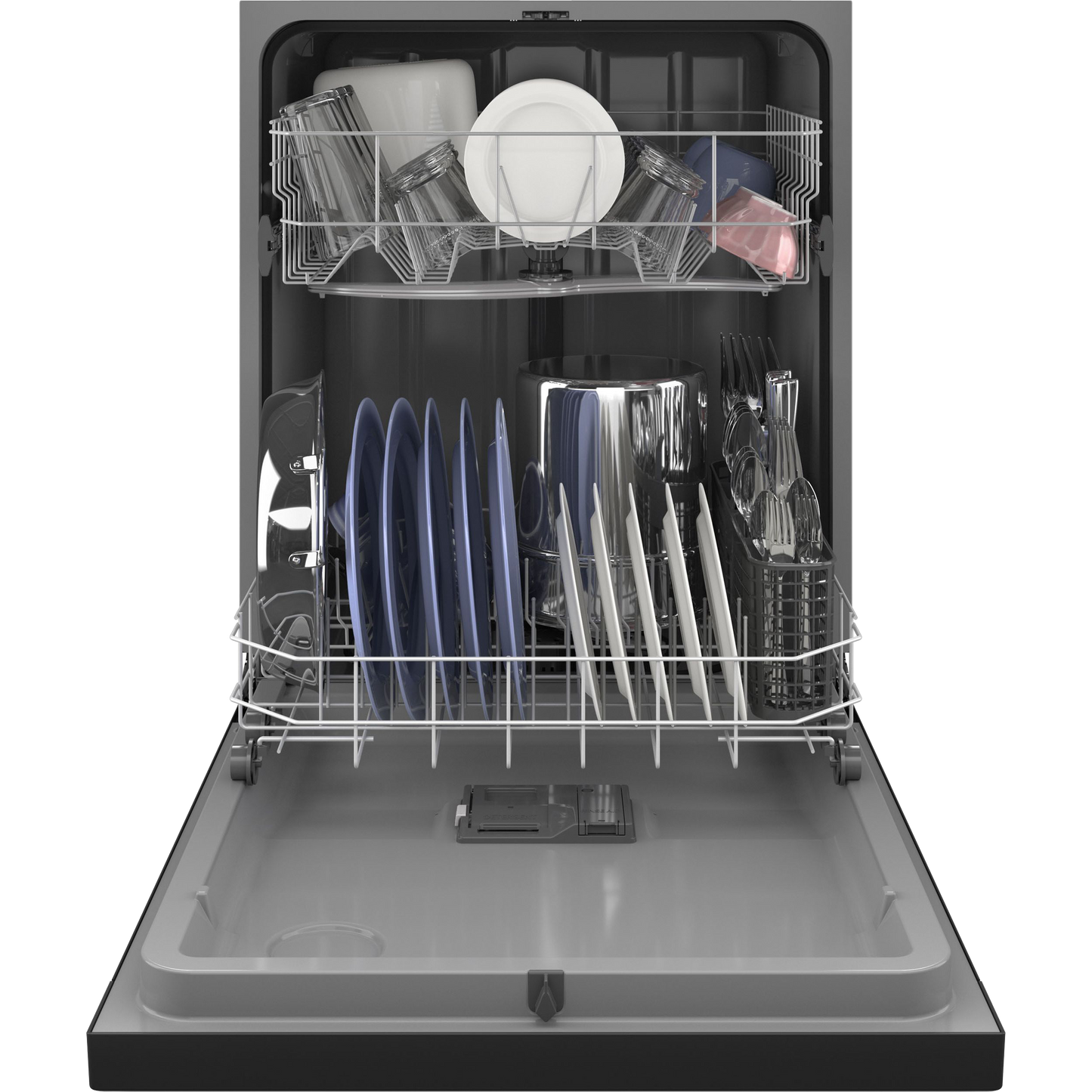Hotpoint® One Button Dishwasher with Plastic Interior