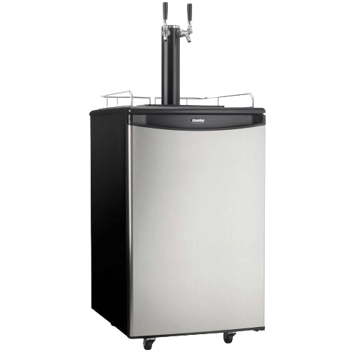 5.4 CuFt. Dual-Tap Beer Keg Cooler, Worktop