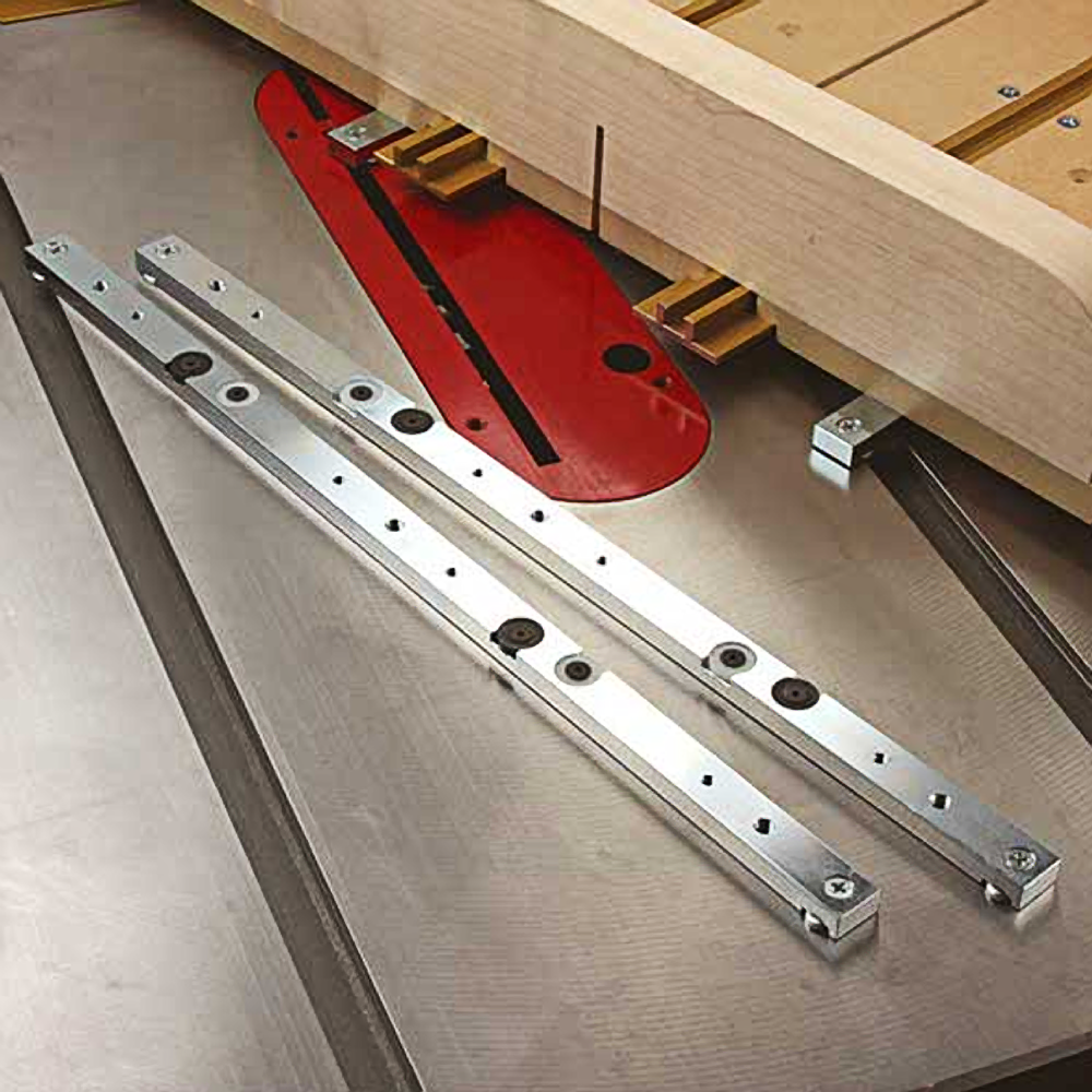 Steel miter slider bars for saw accessories in tool accessories collection, ensuring precision and durability under $100 category